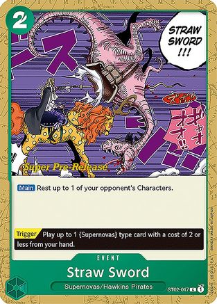Straw Sword (ST02-017) - Common