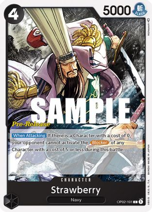 Strawberry (OP02-101) - Common
