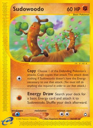 Sudowoodo - Rare