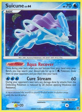 Suicune/132 - Holofoil - Holo Rare