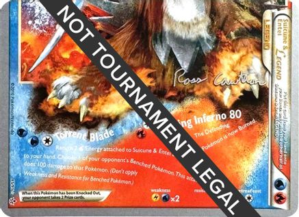 Suicune & Entei Legend LEGEND (95) (95) - 2011 095 - Holo Rare