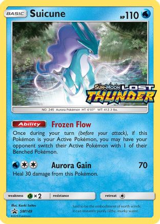 Suicune - SM149 (Prerelease) - Holofoil - Promo