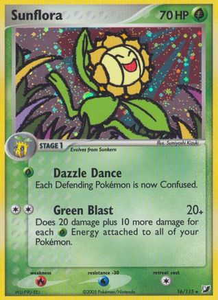 Sunflora - Holofoil - Holo Rare