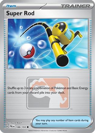 Super Rod 188/193  - Reverse Holofoil - Promo