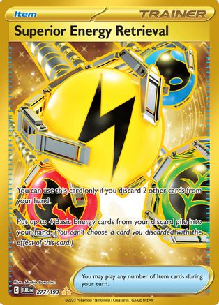 Superior Energy Retrieval 277/193 - Holofoil - Hyper Rare