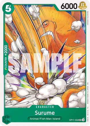 Surume (OP11-032) - Uncommon