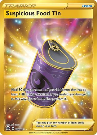 Suspicious Food Tin (Secret) 080 - Holofoil - Secret Rare
