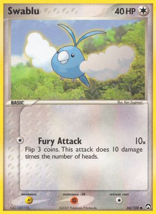 Swablu - Reverse Holofoil - Common