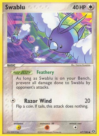 Swablu - Reverse Holofoil - Common