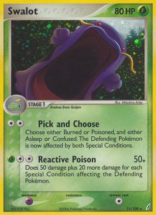 Swalot 011 - Reverse Holofoil - Holo Rare
