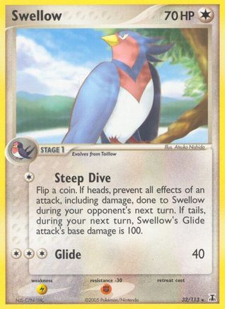 Swellow - Reverse Holofoil - Rare