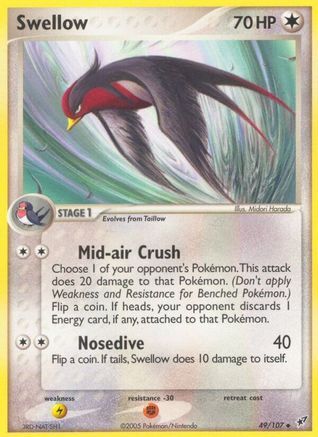 Swellow - Reverse Holofoil - Uncommon