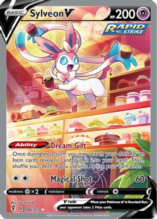 Sylveon V (Alternate Full Art) 184 - Holofoil - Ultra Rare