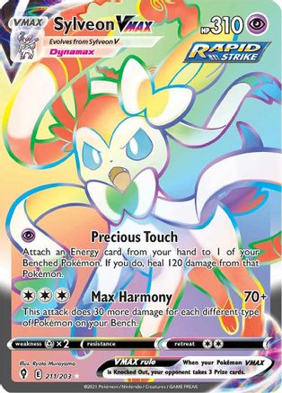 Sylveon VMAX (Secret) 211 - Holofoil - Secret Rare