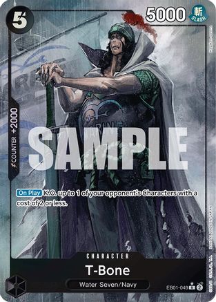 T-Bone (Alternate Art) (EB01-049) - Rare