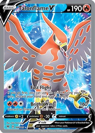 Talonflame V (Full Art) 168 - Holofoil - Ultra Rare