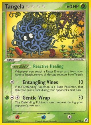 Tangela - Reverse Holofoil - Uncommon
