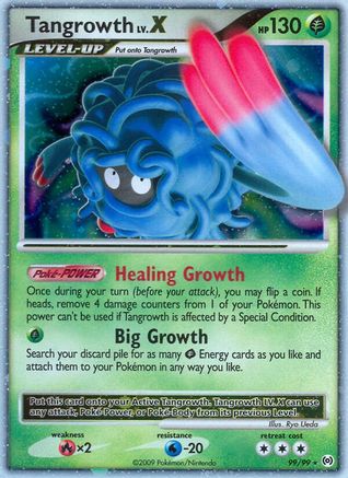 Tangrowth Lv.X 099 - Holofoil - Ultra Rare