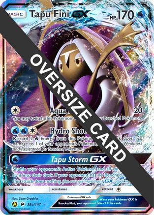 Tapu Fini GX - 39a/147/147 - Holofoil - Promo