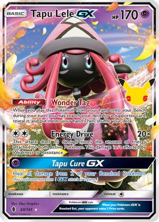 Tapu Lele GX 060 - Holofoil - Classic Collection