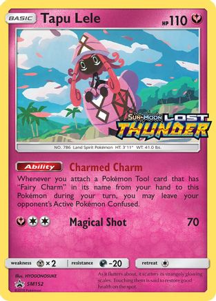 Tapu Lele - SM152 (Prerelease) - Holofoil - Promo