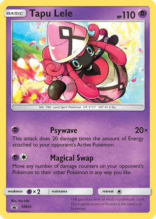 Tapu Lele - SM45 - Holofoil - Promo