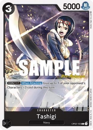 Tashigi (OP02-105) - Common