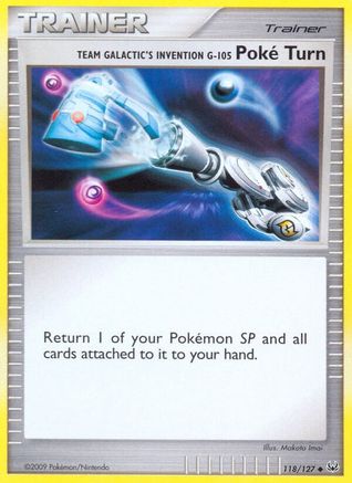 Team Galactic's Invention G-105 Poke Turn 118 - Uncommon