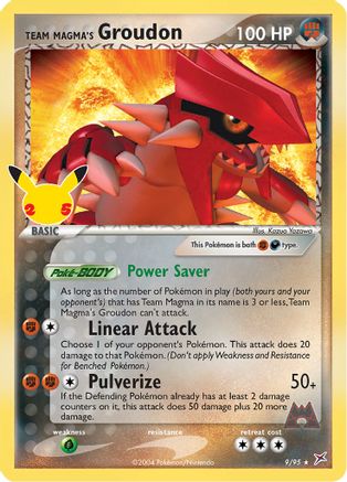 Team Magma's Groudon 009 - Holofoil - Classic Collection