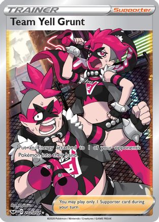 Team Yell Grunt (Full Art) 202 - Holofoil - Ultra Rare