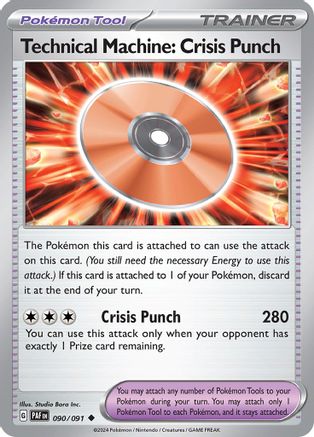 Technical Machine: Crisis Punch 090 - Uncommon
