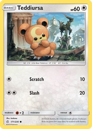 Teddiursa 171 - Common