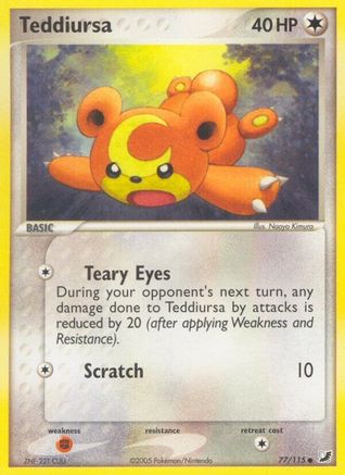 Teddiursa/115 - Reverse Holofoil - Common