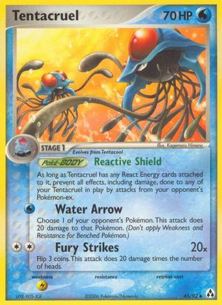 Tentacruel - Reverse Holofoil - Uncommon