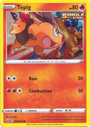 Tepig (Cosmos Holo) 023/163  - Holofoil - Promo