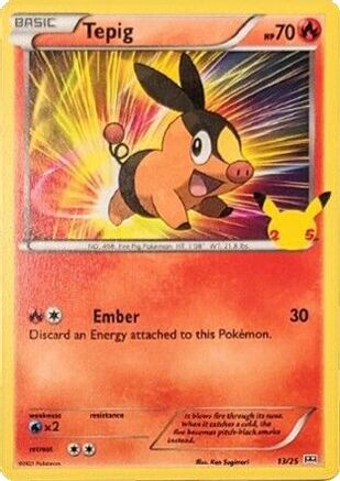 Tepig 013/25 - Promo