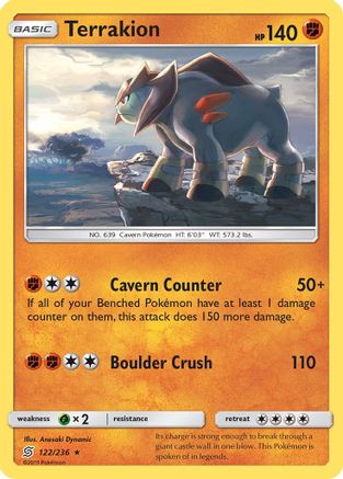 Terrakion - Holofoil - Holo Rare