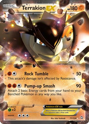 Terrakion EX - Holofoil - Ultra Rare