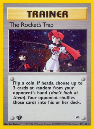 The Rocket's Trap 019 - 1st Edition Holofoil - Holo Rare