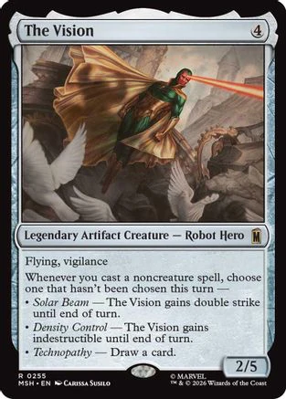 The Visioon (MSH-255) - Marvel Super Heroes Foil