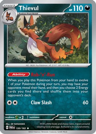 Thievul 120 - Holofoil - Rare