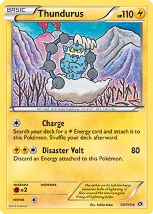 Thundurus - 50/113 (BW Legendary Treasures)/113 - Rare