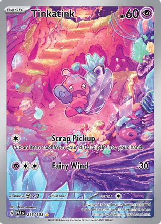 Tinkatink 216/193 - Holofoil - Illustration Rare
