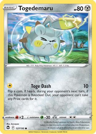 Togedemaru 127 - Common