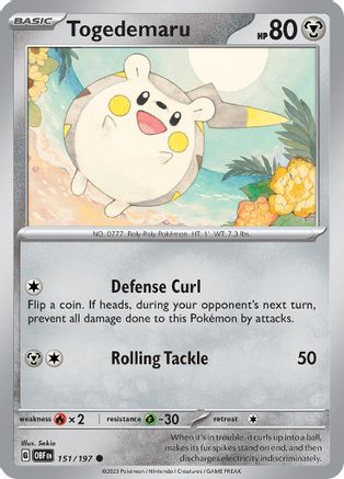 Togedemaru 151 - Common