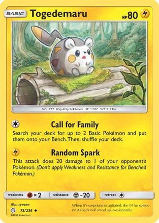 Togedemaru 073/236 - Uncommon