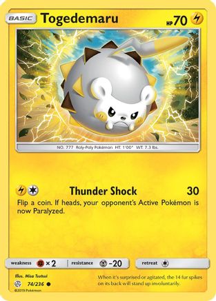 Togedemaru - 74/236/236 - Common