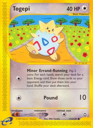 Togepi 114/147 - Common