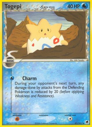 Togepi (Delta Species) - Reverse Holofoil - Uncommon
