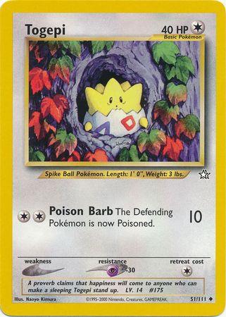 Togepi 051 - Unlimited - Uncommon